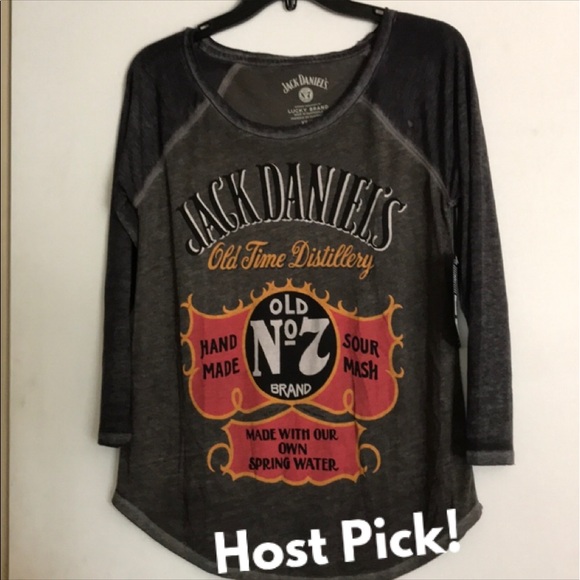 LAST 1 - NEW Graphic Jack Daniels top - Picture 2 of 7